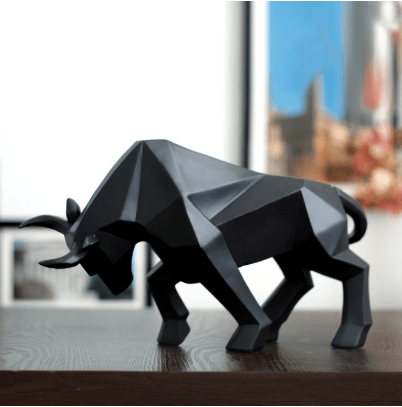 Modern bull home decoration - Pacisia