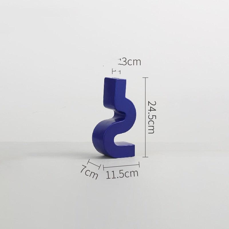 Modern Ceramic Vase Candlestick Ornaments - Pacisia