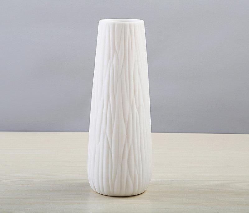 Modern Ceramic Vase Creative Fashion White - Pacisia