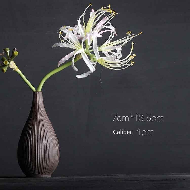 Modern Chinese Style Geyao Vase Retro Home Decoration - Pacisia