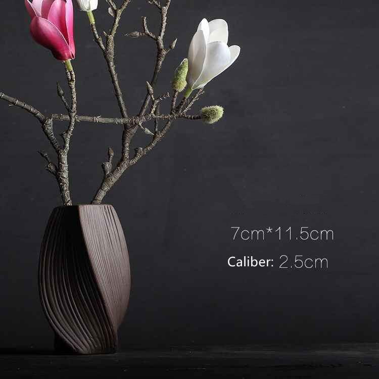 Modern Chinese Style Geyao Vase Retro Home Decoration - Pacisia