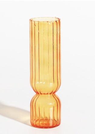 Modern Glass Bubble Vase Art Colored Transparent Small Bottle Decorative Flower Pot - Pacisia