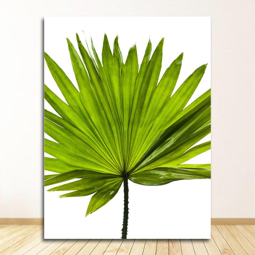 Modern Green Plant Wall Art - Home Decor Canvas Painting - Pacisia