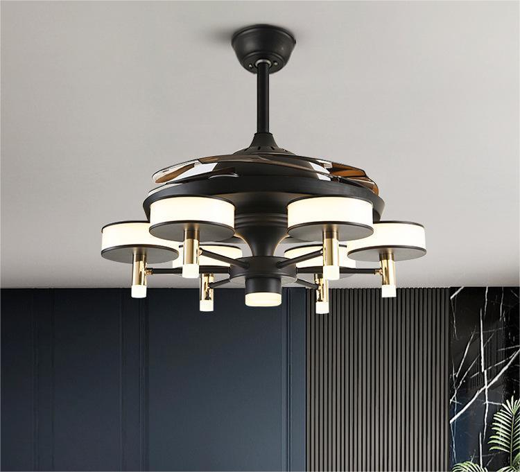 Modern Home Chandelier With Electric Fan - Pacisia