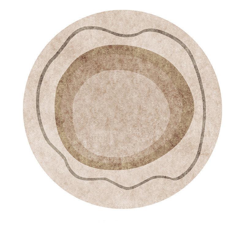 Modern Home Crystal Velvet Round Carpet Floor Mat - Pacisia