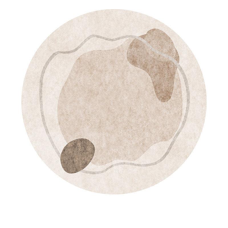 Modern Home Crystal Velvet Round Carpet Floor Mat - Pacisia