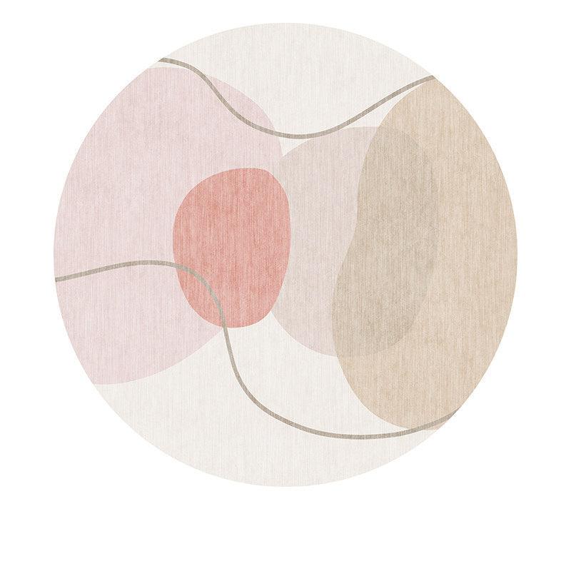 Modern Home Crystal Velvet Round Carpet Floor Mat - Pacisia