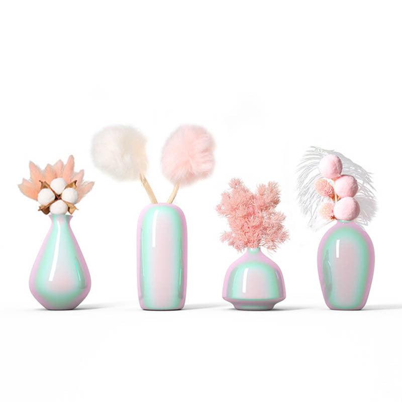 Modern Home Furnishings Colorful Pearl Glitter Ceramic Vase - Pacisia