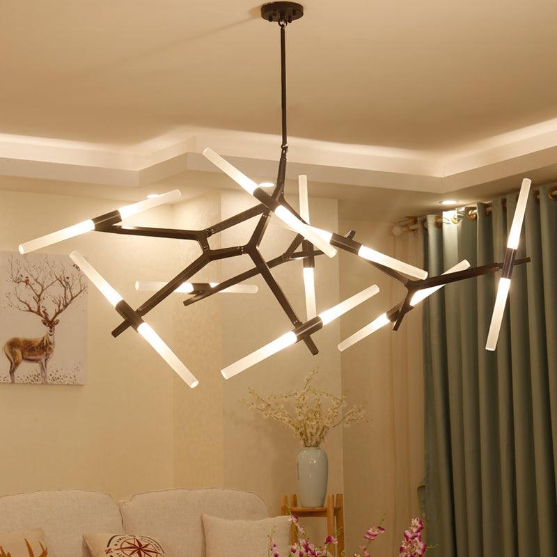 Modern Irregular Living Room Minimalist Dining Room Chandelier - Pacisia