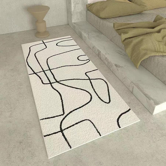 Modern Light Luxury Carpet Living Room Abstract Lines Non-slip - Pacisia