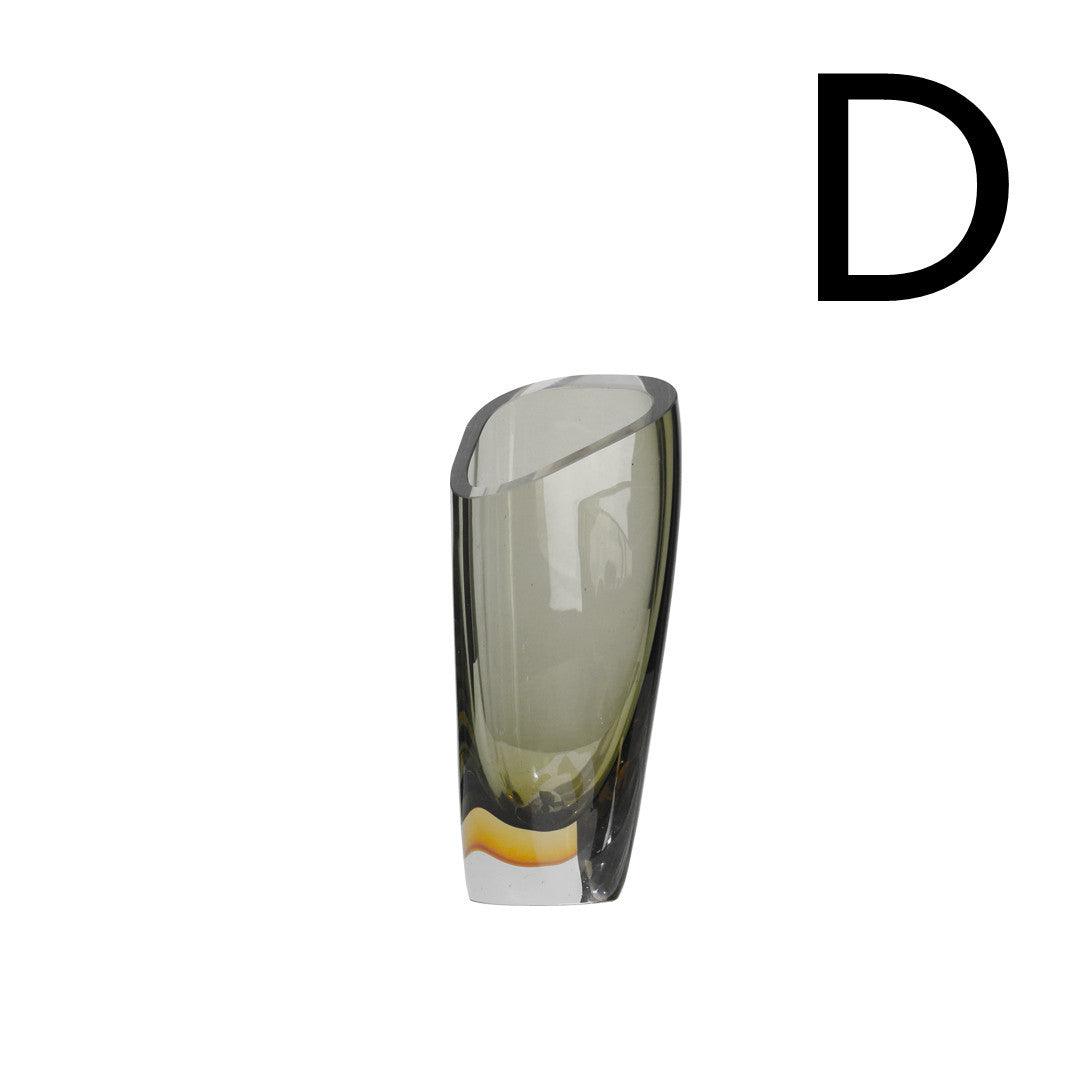 Modern Light Luxury Style Glass Vase Home Soft Decoration Model Room - Pacisia