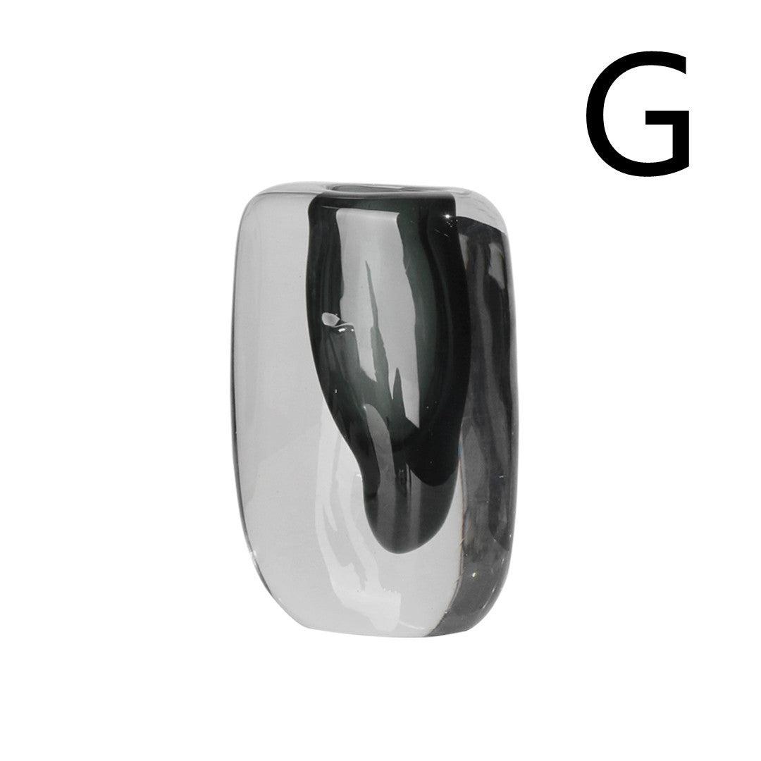 Modern Light Luxury Style Glass Vase Home Soft Decoration Model Room - Pacisia