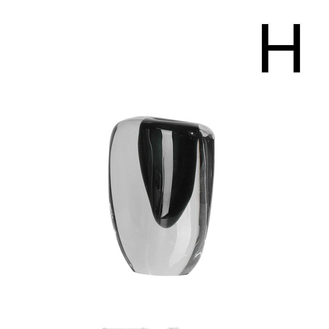 Modern Light Luxury Style Glass Vase Home Soft Decoration Model Room - Pacisia