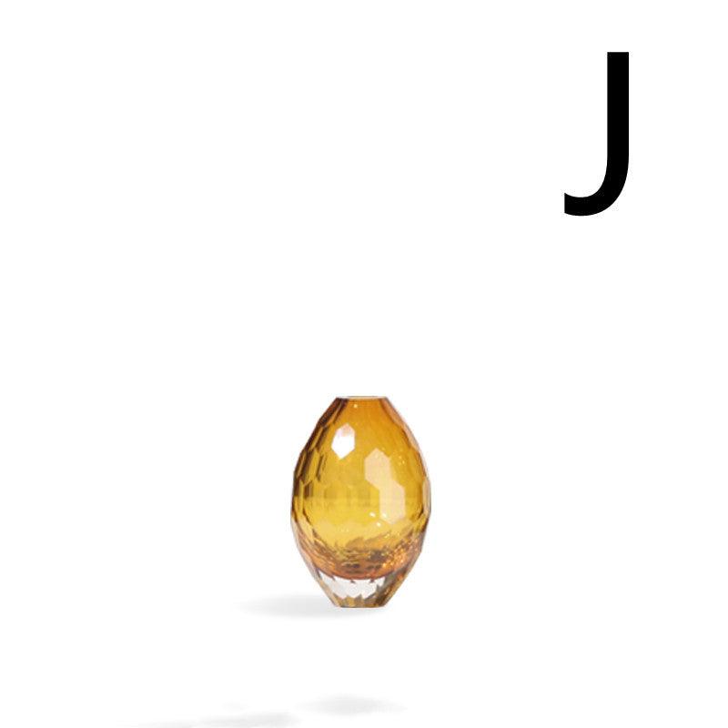 Modern Light Luxury Style Glass Vase Home Soft Decoration Model Room - Pacisia