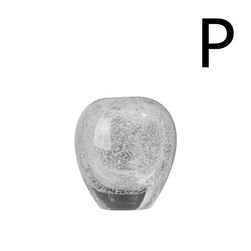 Modern Light Luxury Style Glass Vase Home Soft Decoration Model Room - Pacisia