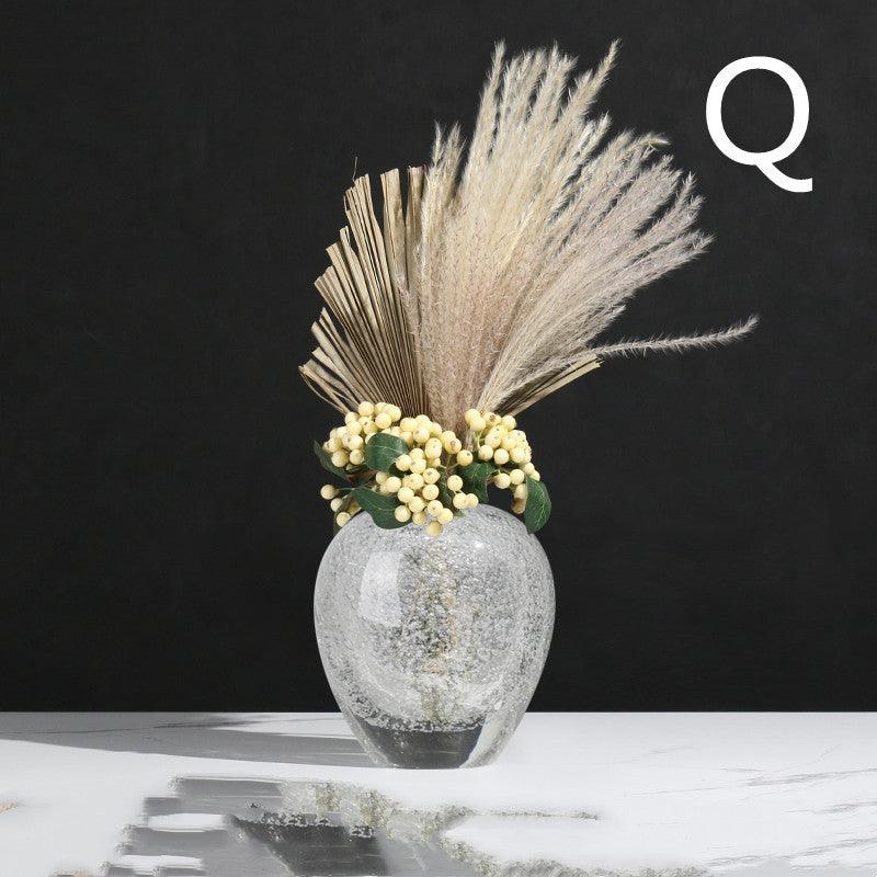 Modern Light Luxury Style Glass Vase Home Soft Decoration Model Room - Pacisia