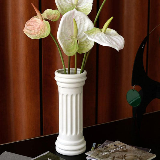 Modern Minimalist Ceramic Decorative Dried Flower Vase Desktop Ornaments - Pacisia