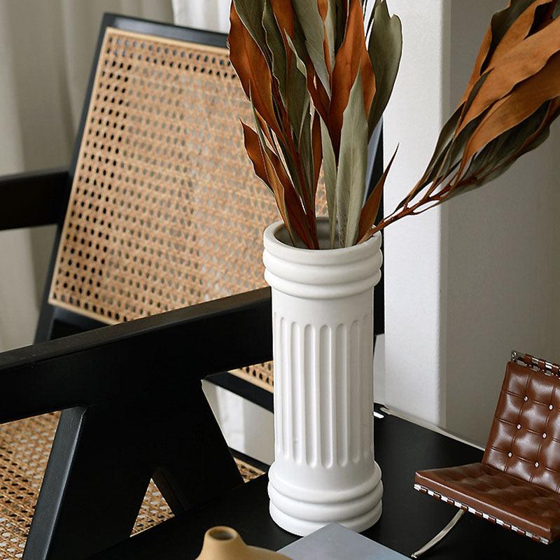 Modern Minimalist Ceramic Decorative Dried Flower Vase Desktop Ornaments - Pacisia