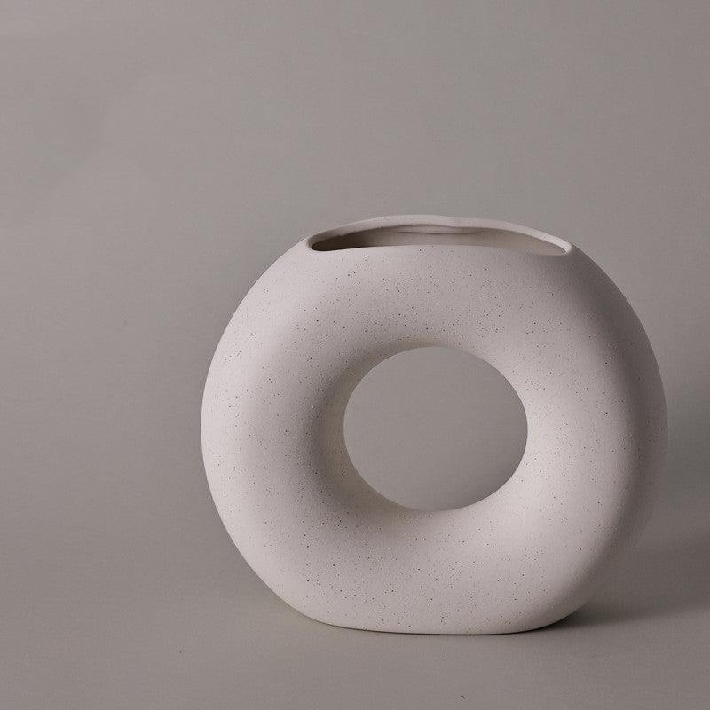 Modern Minimalist Ceramic Vase Art Decorative Ornaments - Pacisia