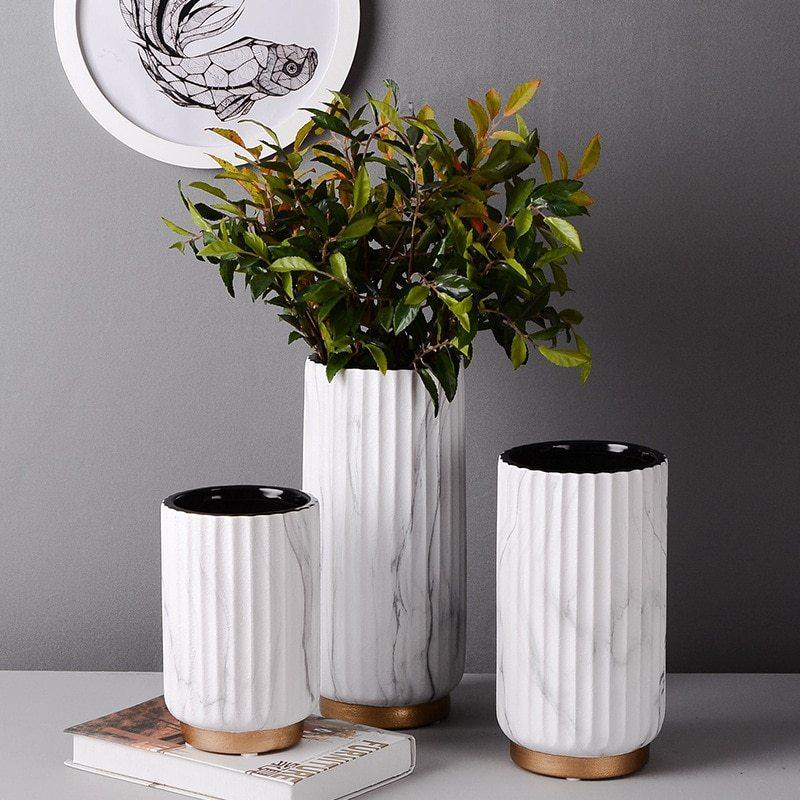 Modern minimalist ceramic vase - Pacisia