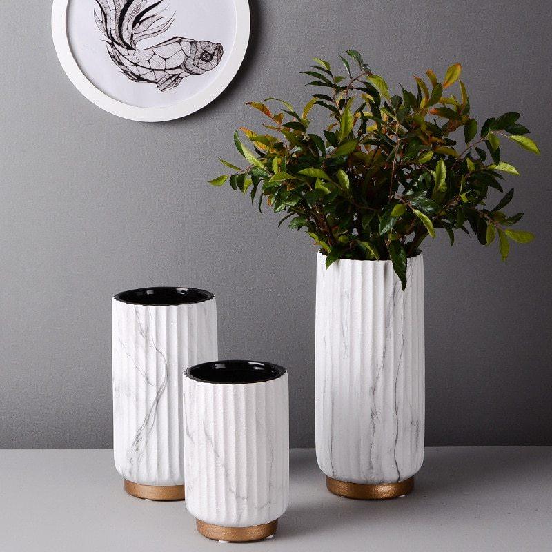 Modern minimalist ceramic vase - Pacisia