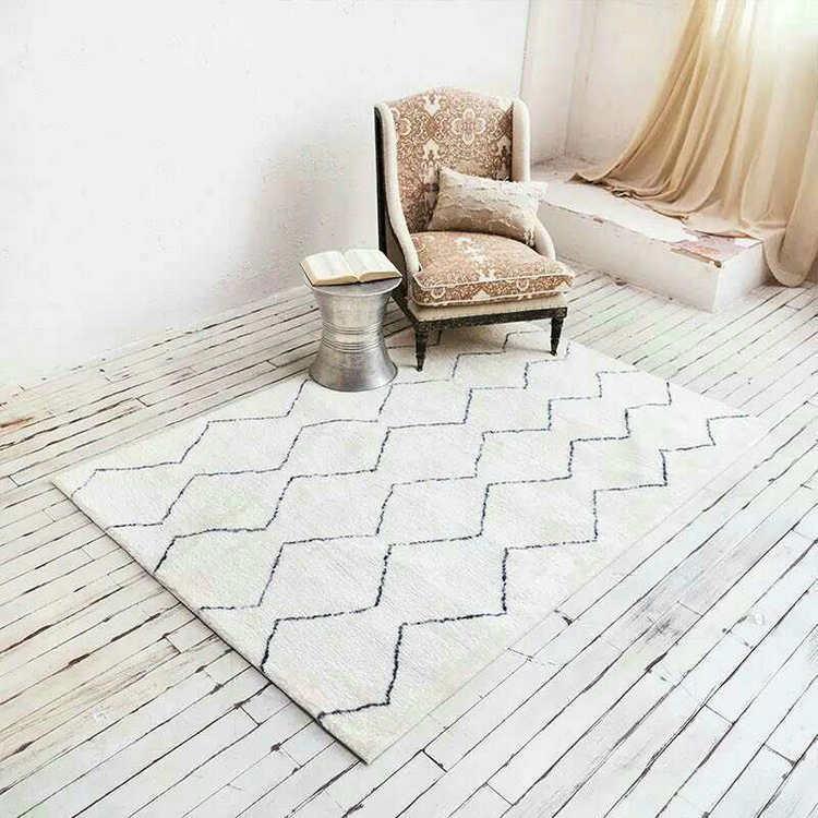 Modern Minimalist Coffee Table Carpet Moroccan Style - Pacisia