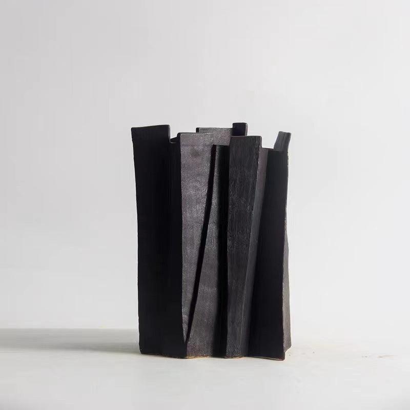 Modern Minimalist Creative Irregular Ceramic Vase - Pacisia