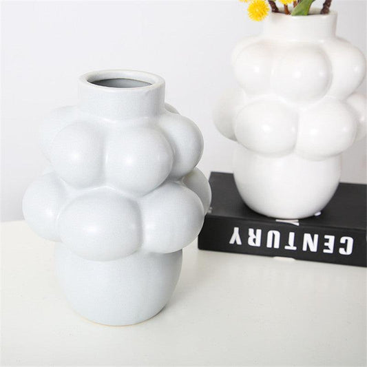Modern Minimalist Grape-shaped Ceramic Vase - Pacisia