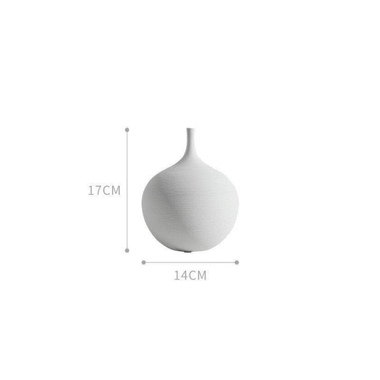 Modern Minimalist Handmade Art Zen Vase Ceramic Ornaments - Pacisia