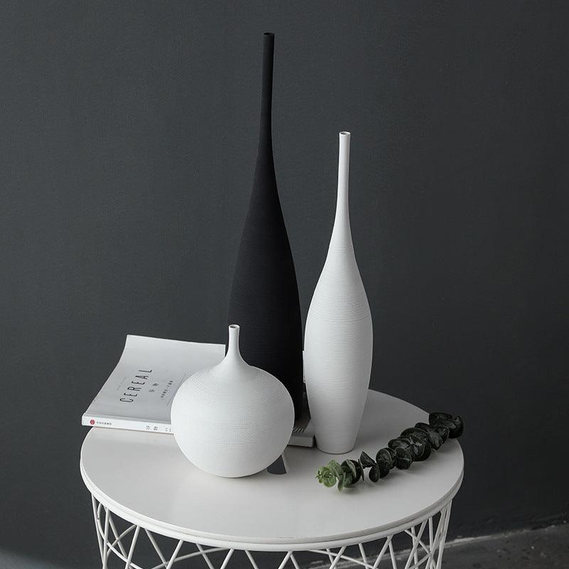 Modern Minimalist Handmade Art Zen Vase Ceramic Ornaments - Pacisia
