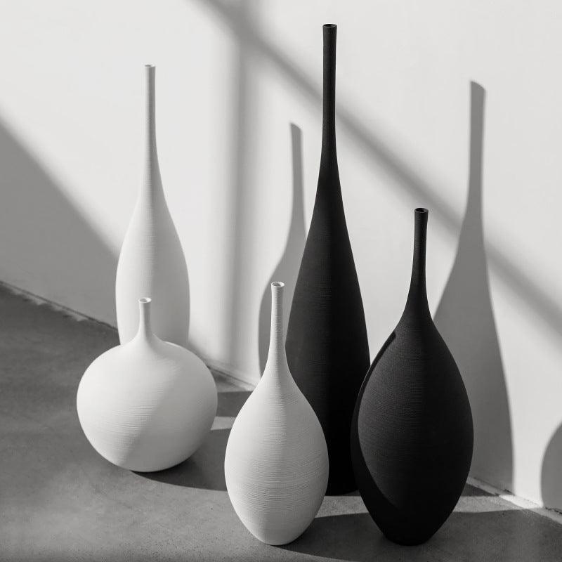 Modern Minimalist Handmade Art Zen Vase Ceramic Ornaments - Pacisia