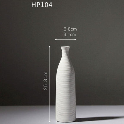 Modern Minimalist Home Ceramic Vase Ornaments - Pacisia