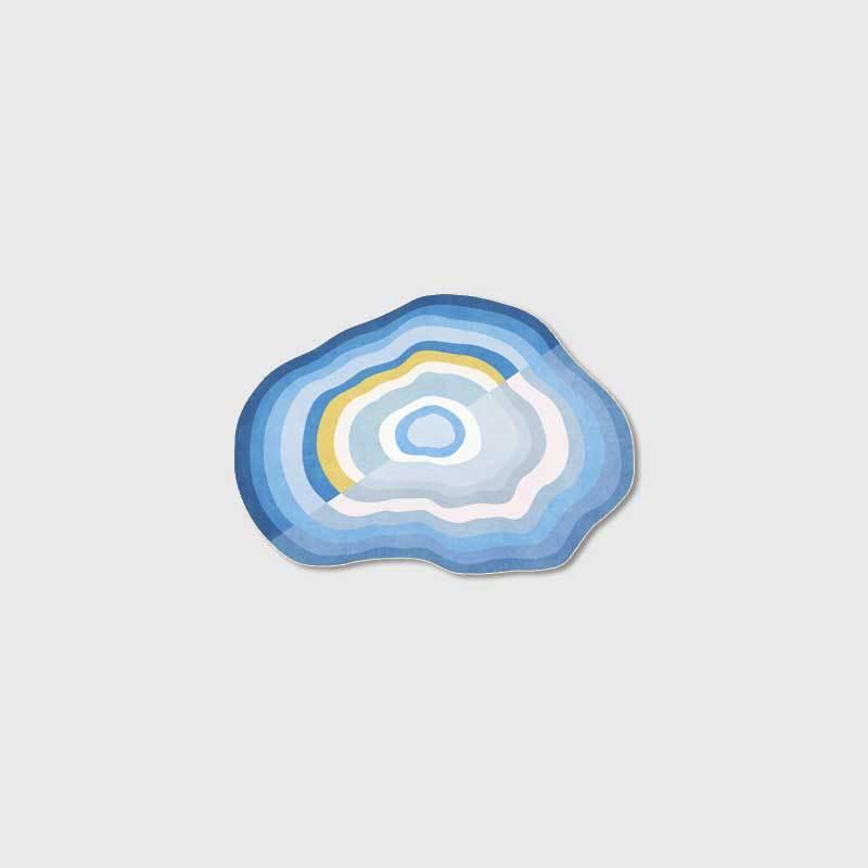 Modern minimalist irregular shaped Nordic carpet - Pacisia