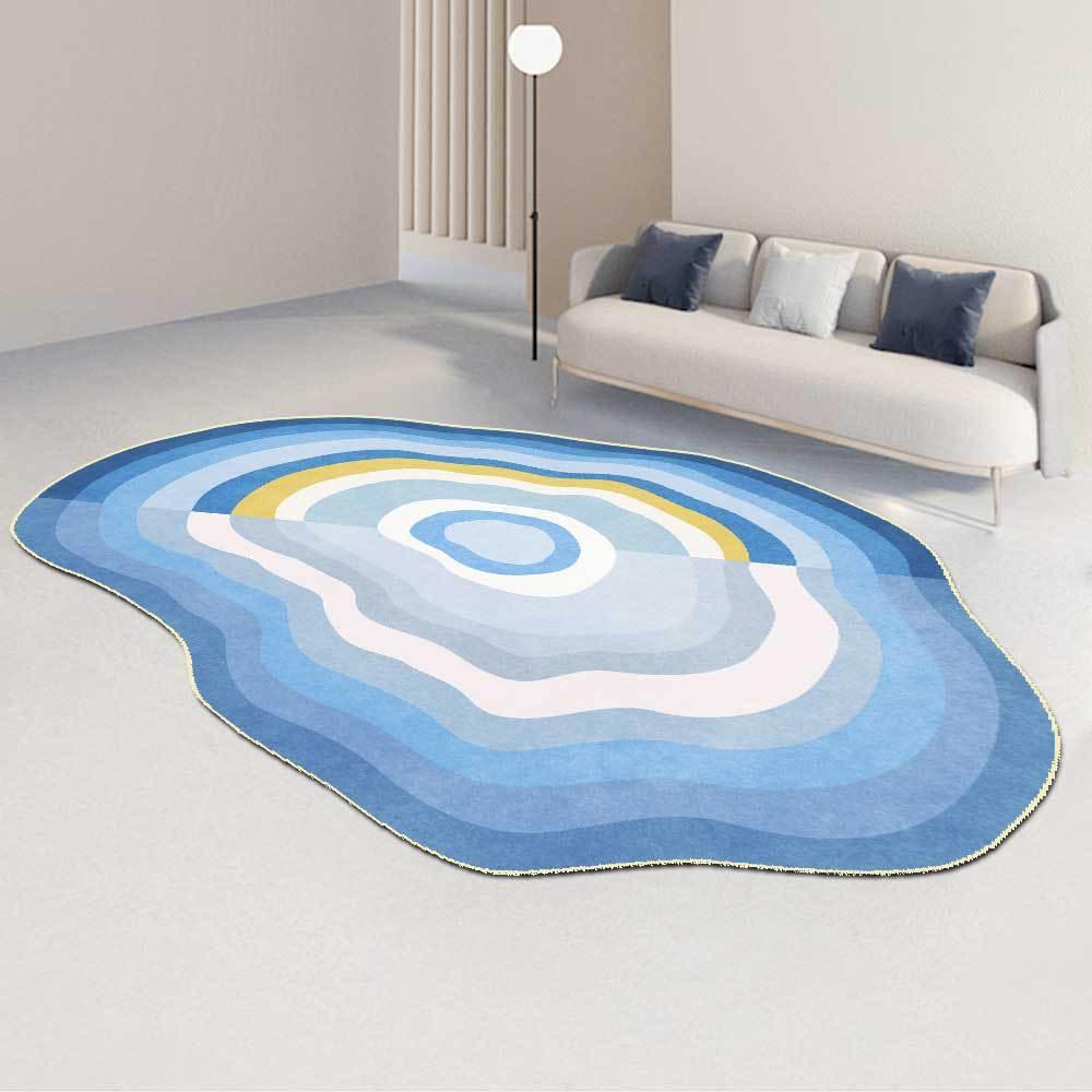 Modern minimalist irregular shaped Nordic carpet - Pacisia