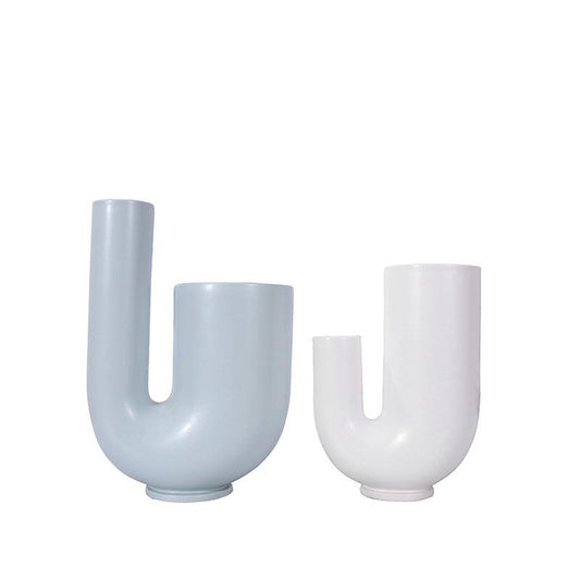 Modern Minimalist Resin Creative New Products Soft Decoration Handicrafts Dried Flower Decorative Vase - Pacisia