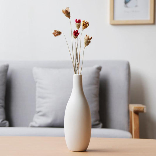 Modern Minimalist White Vase Decoration Table Decoration - Pacisia
