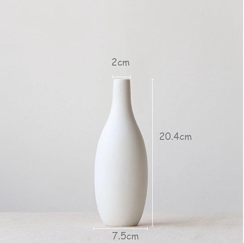 Modern Minimalist White Vase Decoration Table Decoration - Pacisia