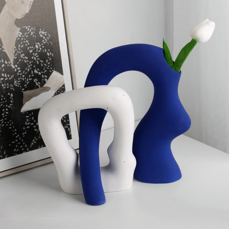 Modern Nordic Light Luxury Ceramic Vase Decoration - Pacisia