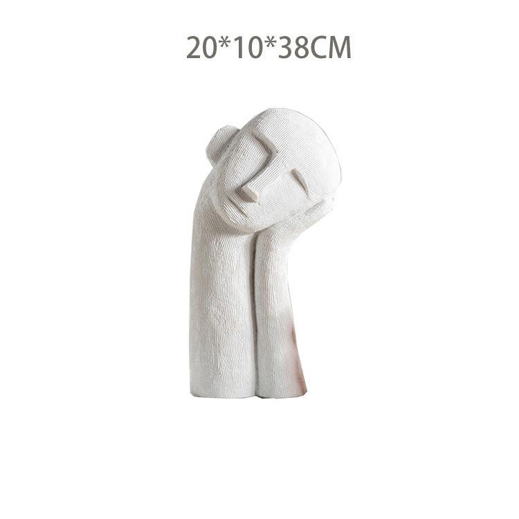 Modern Nordic Pensive Boy Decoration Statue - Pacisia