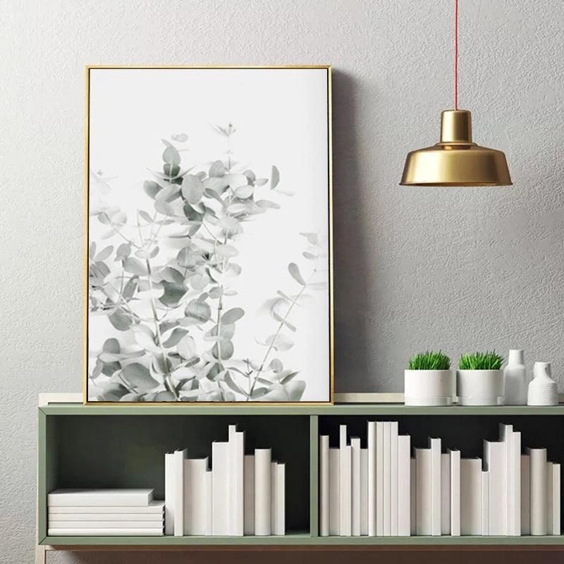 Modern Plant Decoration Canvas Painting - Minimalist Floral and Botanical Wall Art - Pacisia