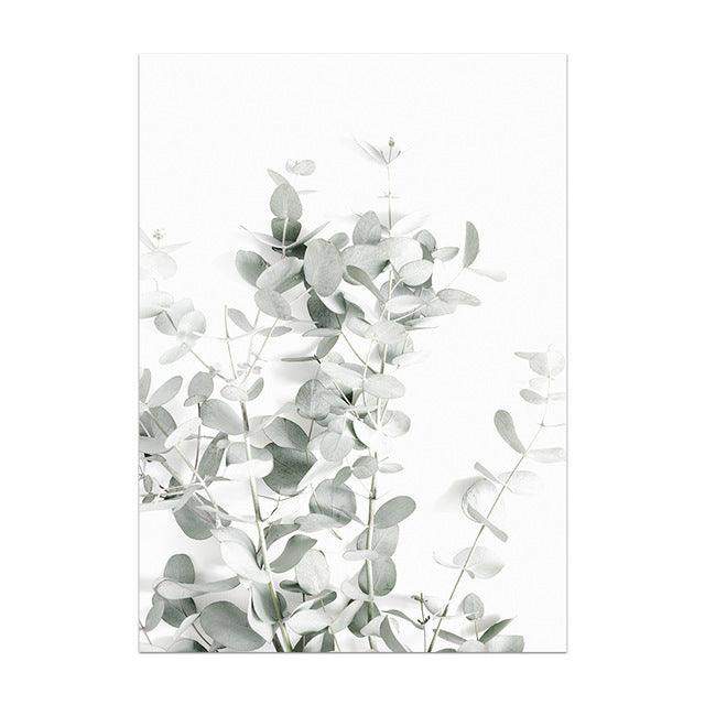 Modern Plant Decoration Canvas Painting - Minimalist Floral and Botanical Wall Art - Pacisia