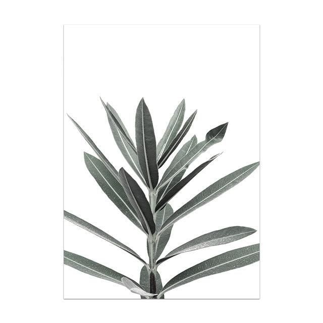 Modern Plant Decoration Canvas Painting - Minimalist Floral and Botanical Wall Art - Pacisia