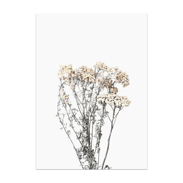 Modern Plant Decoration Canvas Painting - Minimalist Floral and Botanical Wall Art - Pacisia