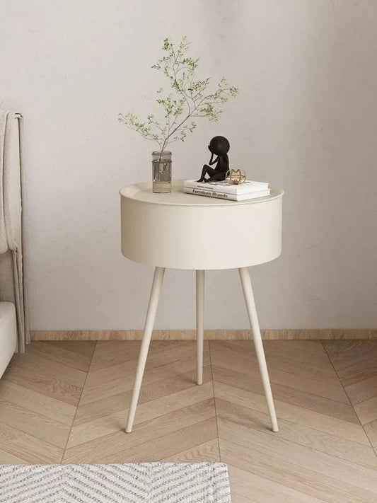 Modern Simple Bedroom Bedside Table Rental Room with Bed Side Table Storage Small Table Tea Table Coffee Table By The Sofa - Pacisia