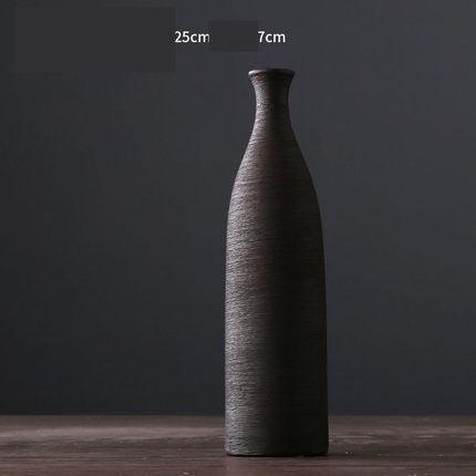Modern Simple Ceramic Flower Arrangement Vase American Style - Pacisia