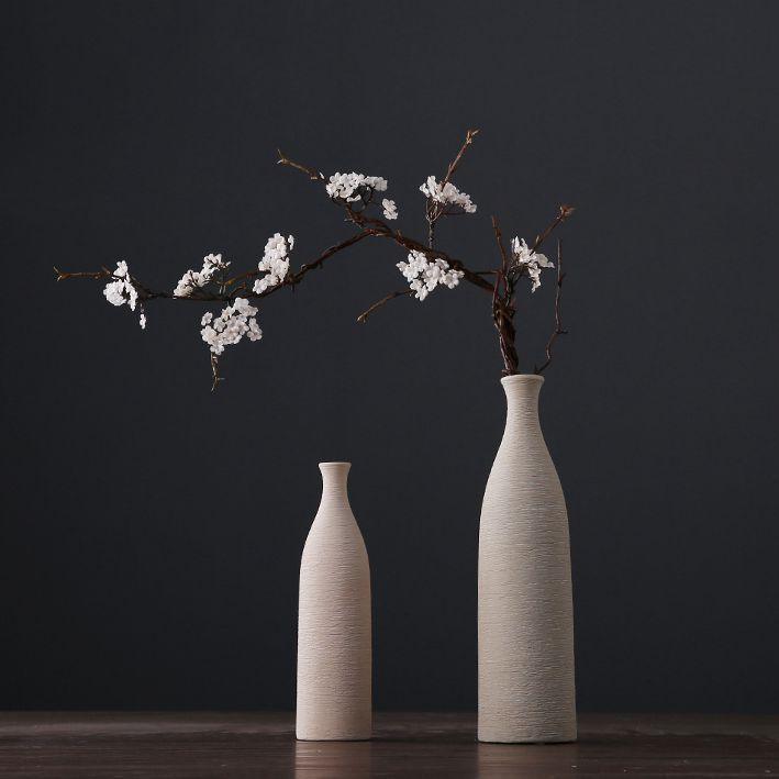 Modern Simple Ceramic Flower Arrangement Vase American Style - Pacisia