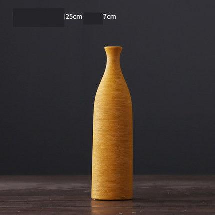 Modern Simple Ceramic Flower Arrangement Vase American Style - Pacisia