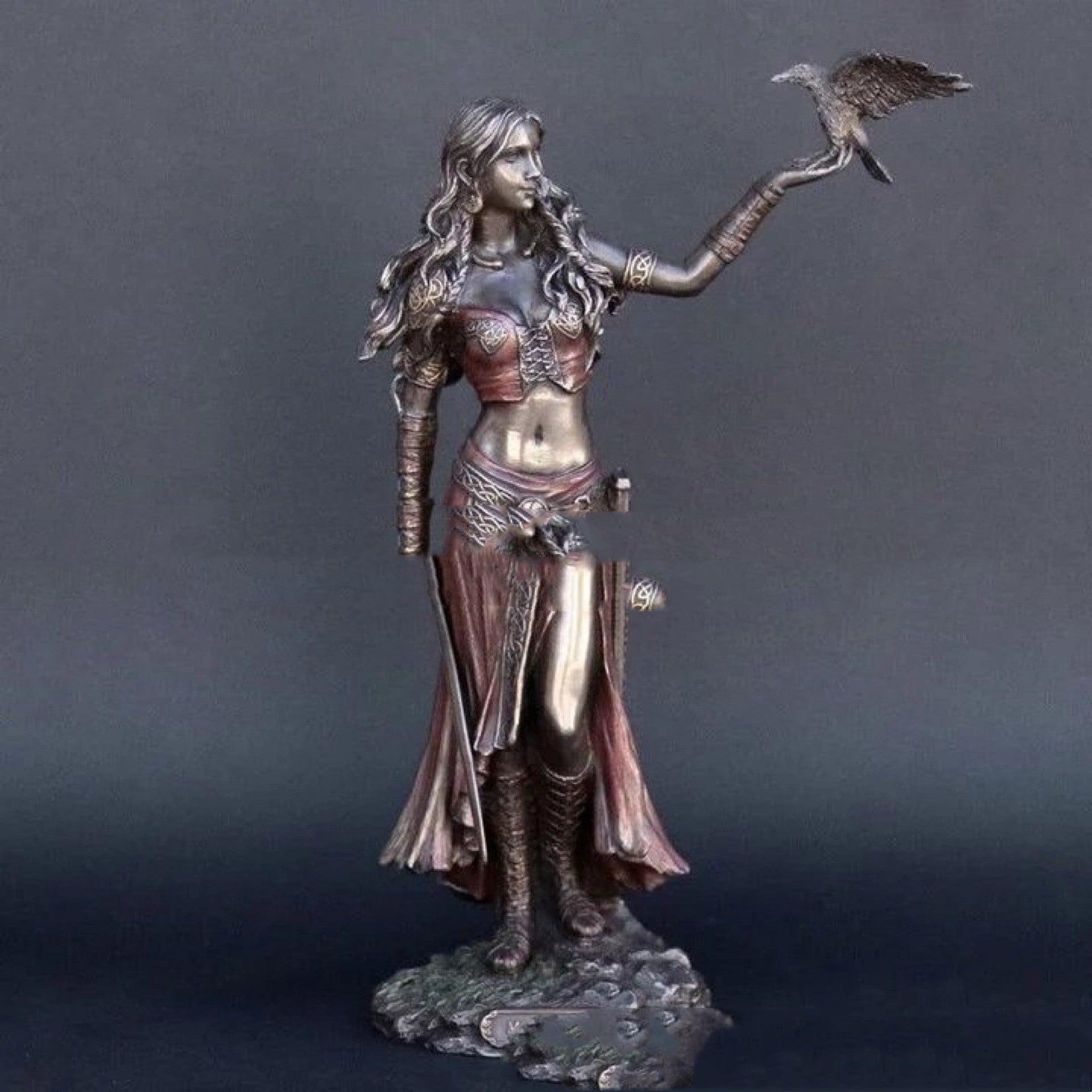 Morrigan Statue Resin Figurine Home Art Decoration Ornament Sculpture Large Size - Pacisia