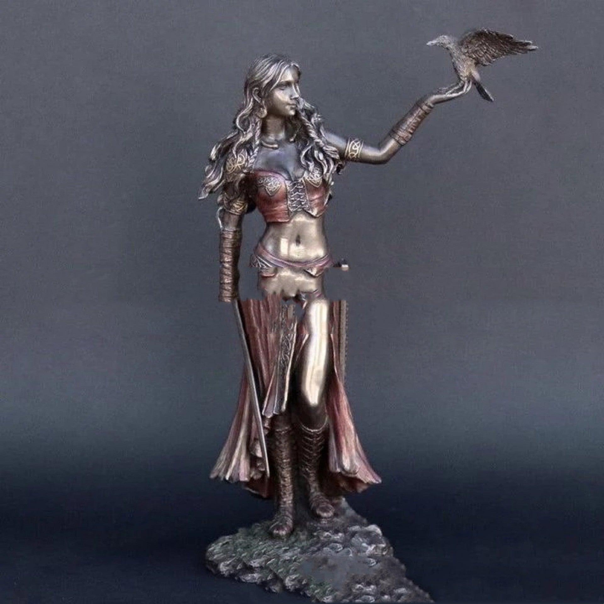 Morrigan Statue Resin Figurine Home Art Decoration Ornament Sculpture Large Size - Pacisia