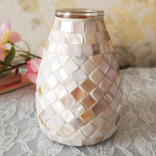 Mosaic Decorative Glass Vase - Pacisia